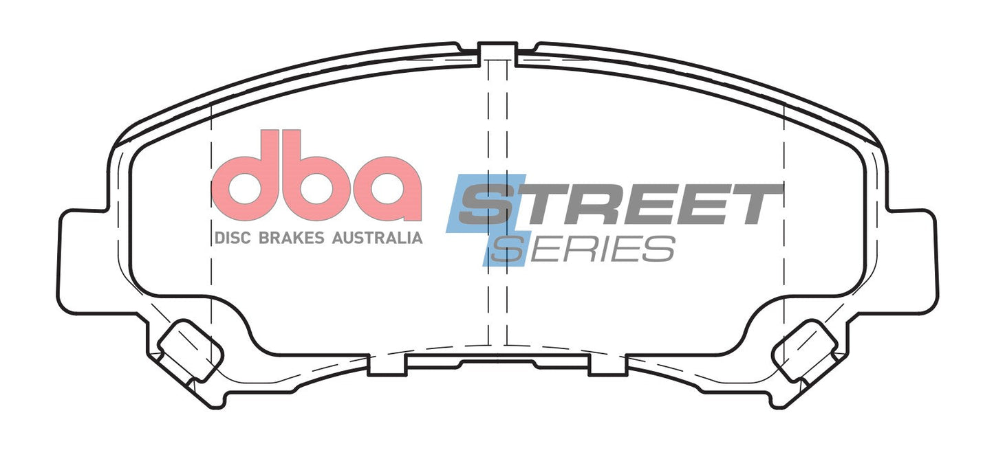 2010-2011 Suzuki Kizashi & More | DBA SS Street Series Brake Pads [Front] | DB1946SS