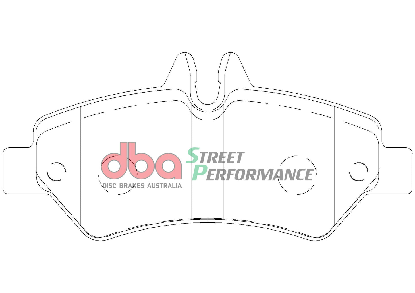 2007-2009 Dodge Sprinter 3500 & More | DBA SP Street Series Brake Pads [Rear] | DB1972SP
