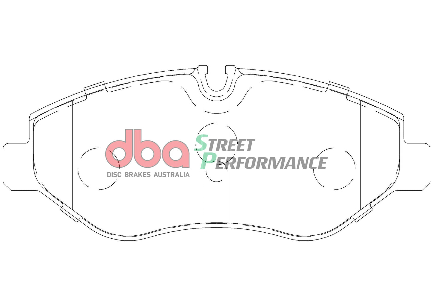 2007 Dodge Sprinter 2500 & More | DBA SP Street Series Brake Pads [Front] | DB1973SP
