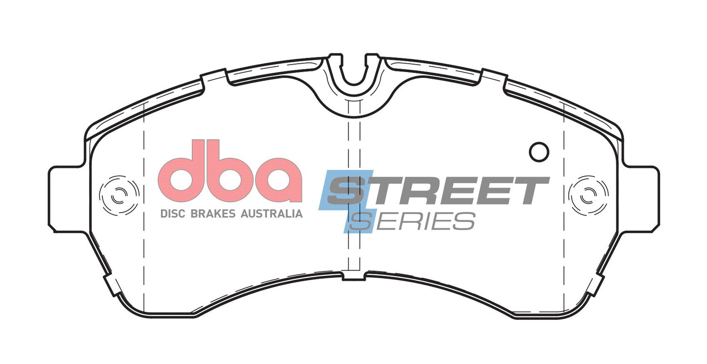 2007-2009 Dodge Sprinter 3500 | DBA SS Street Series Brake Pads [Front] | DB1974SS