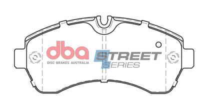 2007-2009 Dodge Sprinter 3500 | DBA SS Street Series Brake Pads [Front] | DB1974SS