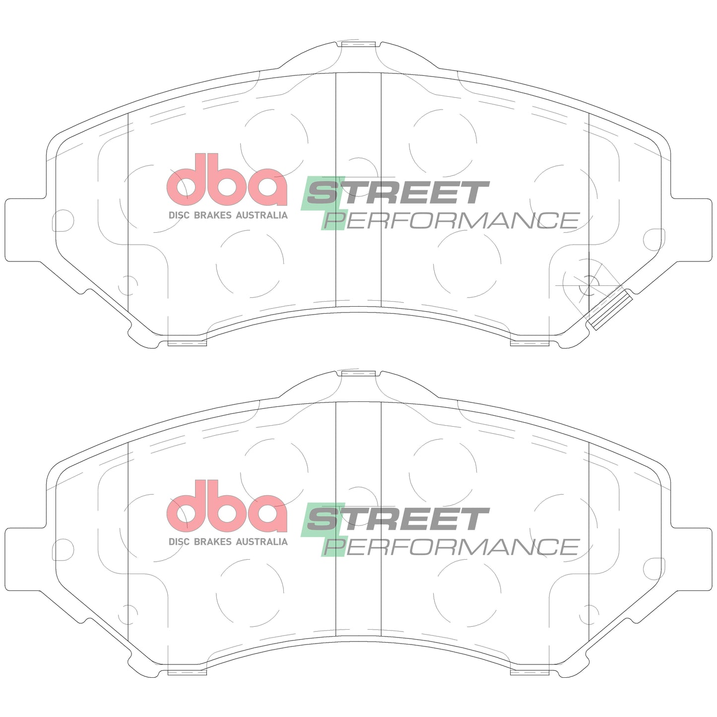2008-2012 Dodge Grand Caravan & More | DBA SP Street Series Brake Pads [Front] | DB2002SP