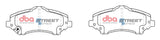 2008-2012 Dodge Grand Caravan & More | DBA SS Street Series Brake Pads [Front] | DB2002SS