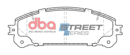2019-2022 Toyota Sienna & More | DBA SS Street Series Brake Pads [Front] | DB2004SS