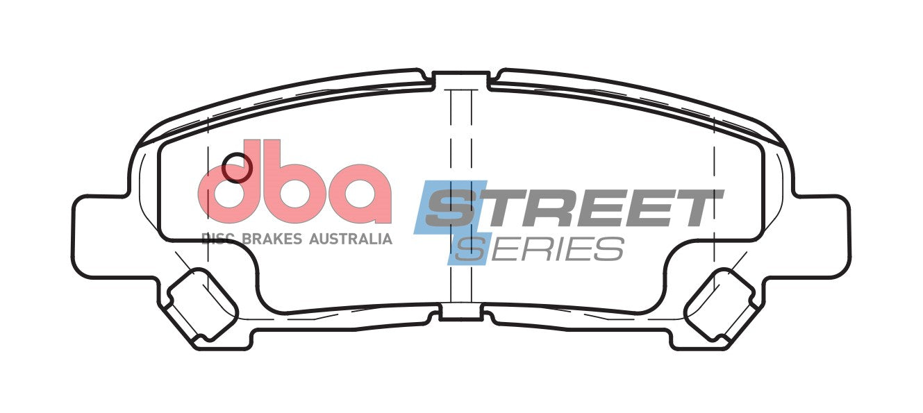 2008 Toyota Highlander & More | DBA SS Street Series Brake Pads [Rear] | DB2005SS