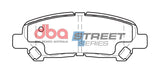 2008 Toyota Highlander & More | DBA SS Street Series Brake Pads [Rear] | DB2005SS