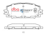 2010-2013 Toyota Prius & More | DBA SSEV Street Series Brake Pads [Front] | DB2159SSEV