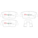 2007-2012 Kia Sedona & More | DBA SP Street Series Brake Pads [Rear] | DB2178SP