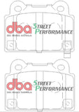 2008 Mitsubishi Lancer & More | DBA SP Street Series Brake Pads [Rear] | DB2215SP