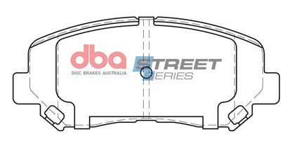 2015 Mazda CX-5 & More | DBA SS Street Series Brake Pads [Front] | DB2226SS
