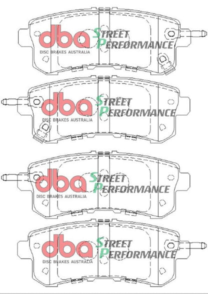 2016-2019 INFINITI QX80 & More | DBA SP Street Series Brake Pads [Rear] | DB2244SP