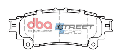 2016-2019 Toyota Mirai & More | DBA SS Street Series Brake Pads [Rear] | DB2245SS
