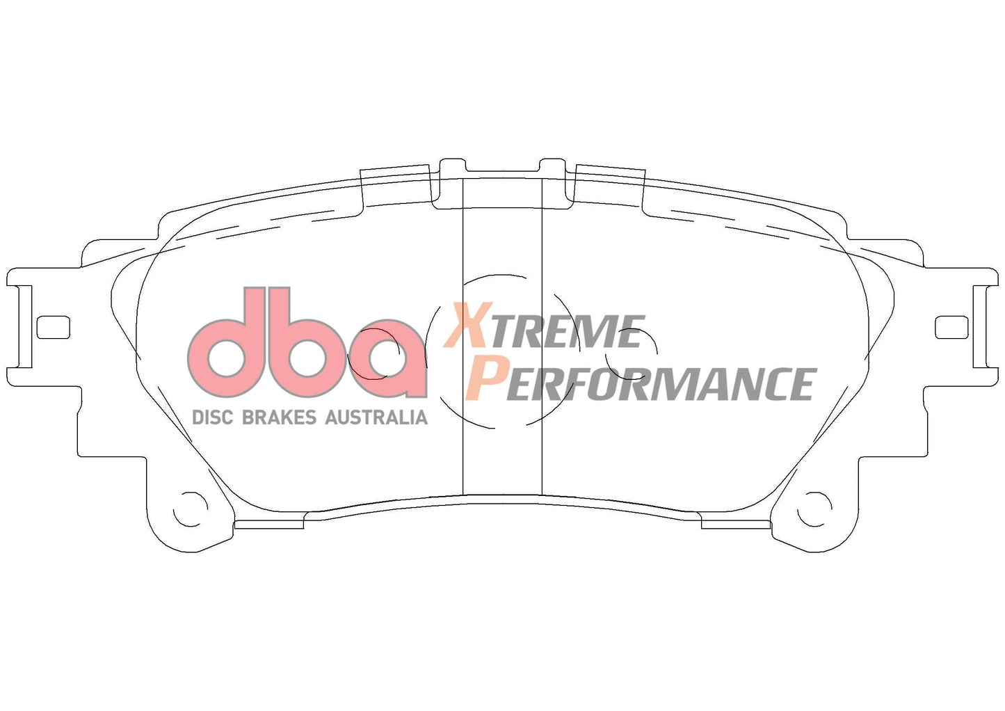 2016-2019 Toyota Mirai & More | DBA XP Street Series Brake Pads [Rear] | DB2245XP