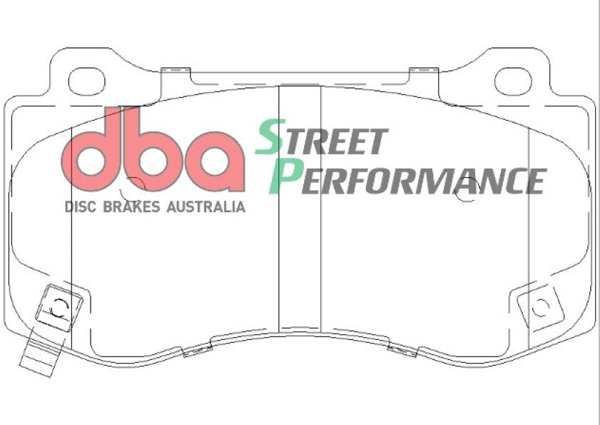 2005-2008 Chrysler 300 & More | DBA SP Street Series Brake Pads [Front] | DB2259SP