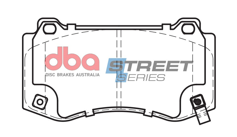 2005-2008 Chrysler 300 & More | DBA SS Street Series Brake Pads [Front] | DB2259SS