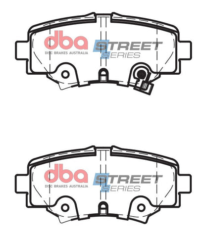 2014-2016 Mazda 3 | DBA SS Street Series Brake Pads [Rear] | DB2331SS
