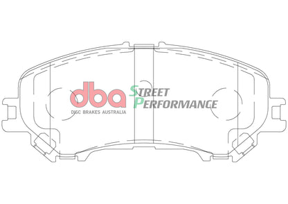 2017-2022 Nissan Rogue Sport & More | DBA SP Street Series Brake Pads [Front] | DB2345SP