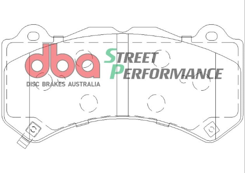 2016-2019 Dodge Challenger & More | DBA SP Street Series Brake Pads [Front] | DB2375SP