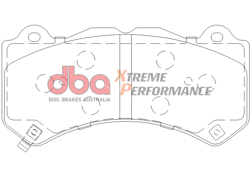 2016-2019 Dodge Challenger & More | DBA XP Street Series Brake Pads [Front] | DB2375XP