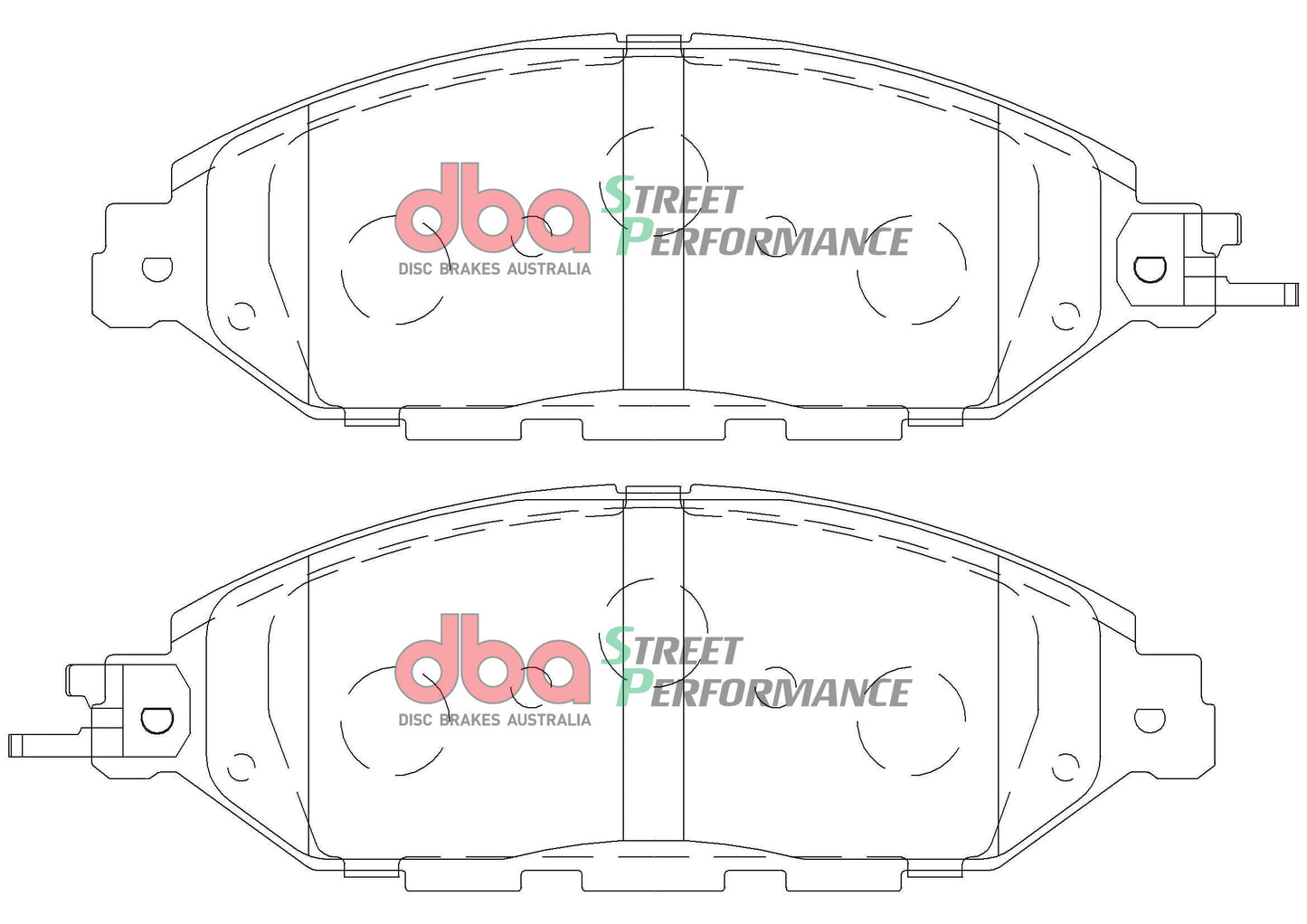 2016-2017 Nissan Pathfinder & More | DBA SP Street Series Brake Pads [Front] | DB2378SP