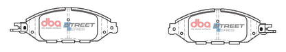 2016-2017 Nissan Pathfinder & More | DBA SS Street Series Brake Pads [Front] | DB2378SS