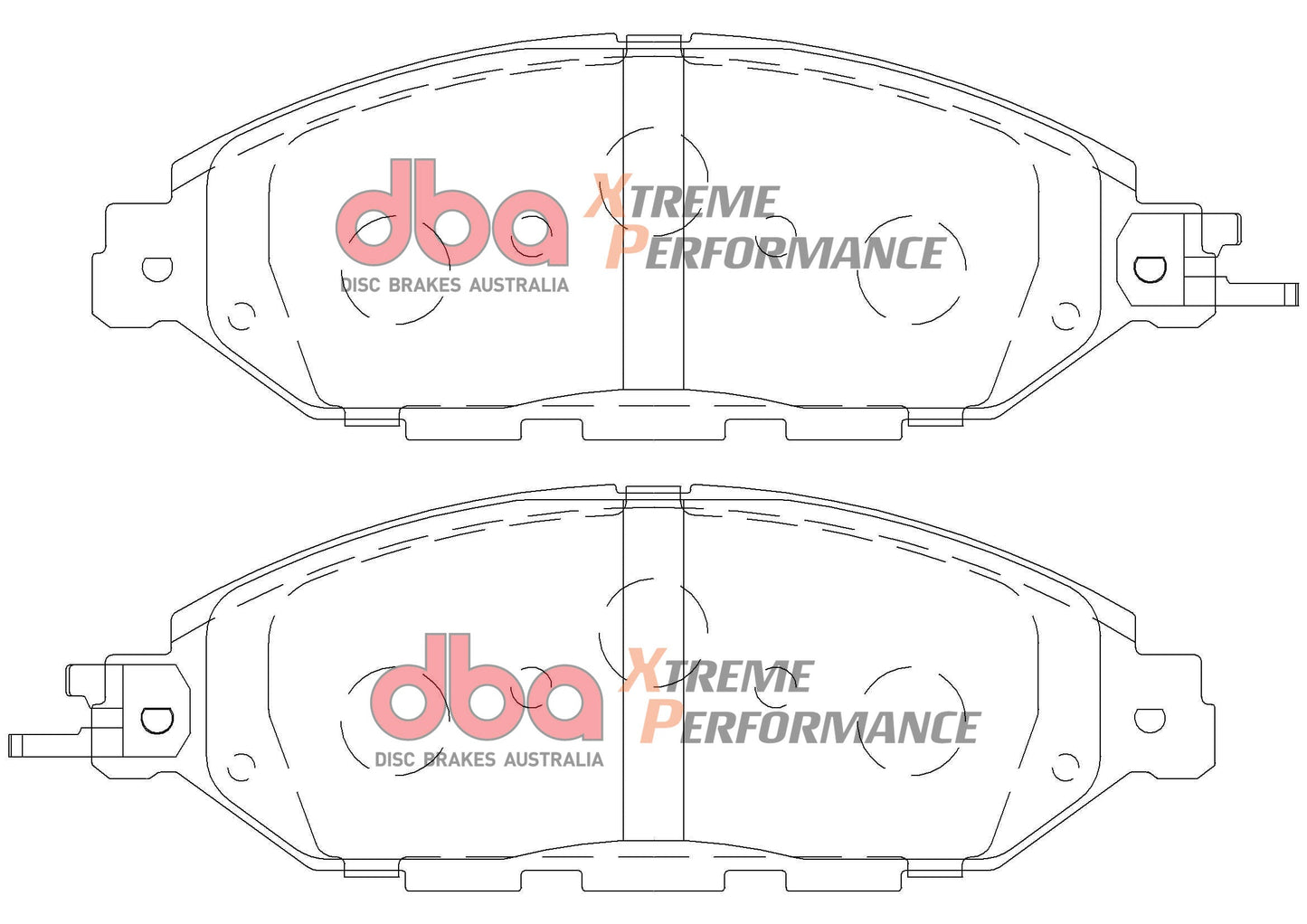 2016-2017 Nissan Pathfinder & More | DBA XP Street Series Brake Pads [Front] | DB2378XP