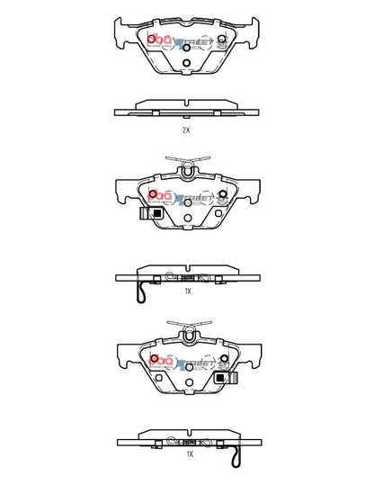 2021-2022 Subaru Forester & More | DBA SSEV Street Series Brake Pads [Rear] | DB2398SSEV