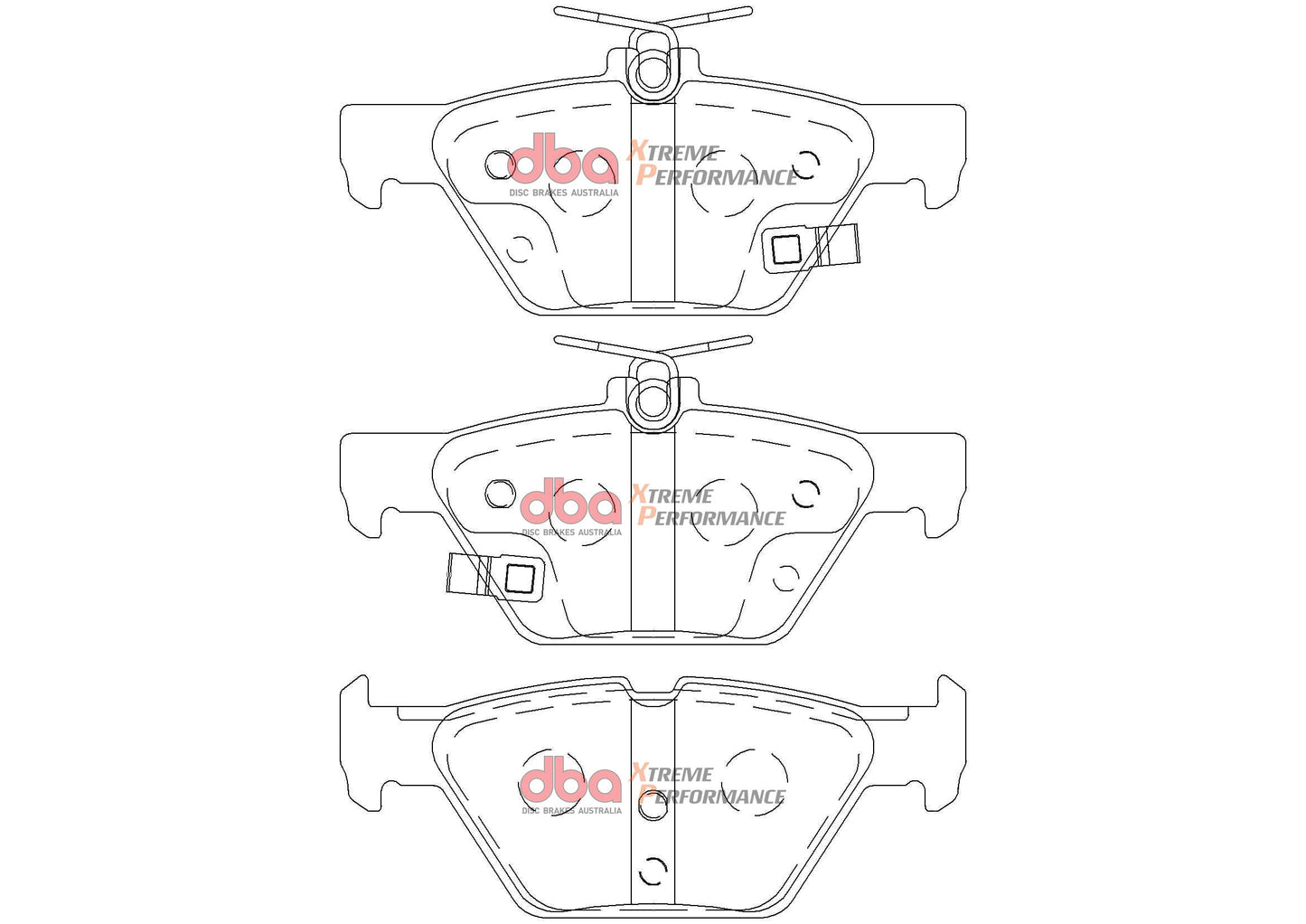 2021-2022 Subaru Forester & More | DBA XP Street Series Brake Pads [Rear] | DB2398XP