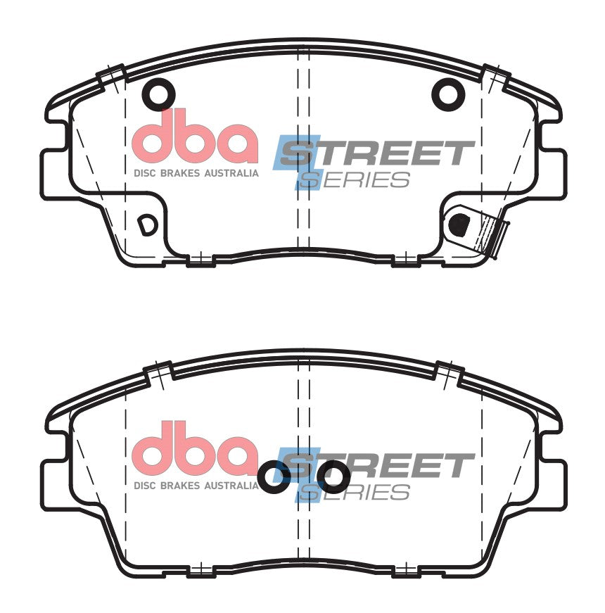 2019-2021 Hyundai Tucson & More | DBA SS Street Series Brake Pads [Front] | DB2424SS