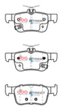 2016-2017 Honda Civic & More | DBA SS Street Series Brake Pads [Rear] | DB2429SS