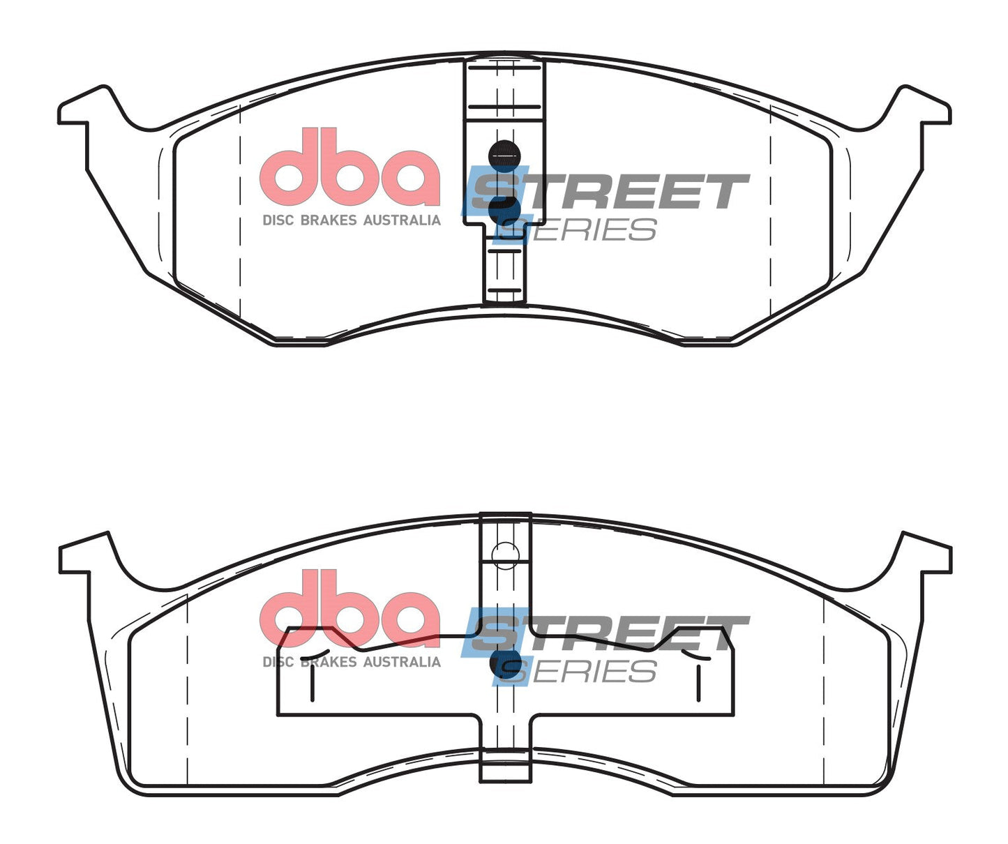 1993-1997 Dodge Intrepid & More | DBA SS Street Series Brake Pads [Front] | DB7470ASS