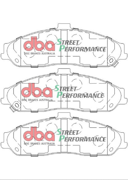 1999-2008 Chevrolet Corvette & More | DBA SP Street Series Brake Pads [Front] | DB7599SP