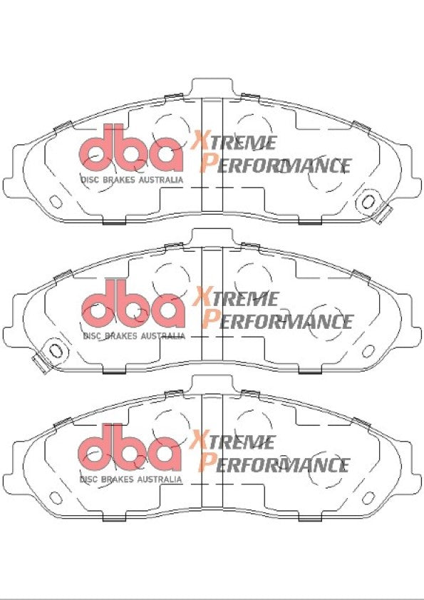 1999-2008 Chevrolet Corvette & More | DBA XP Street Series Brake Pads [Front] | DB7599XP