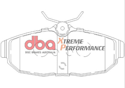 2005-2010 Ford Mustang | DBA XP Street Series Brake Pads [Rear] | DB7987XP