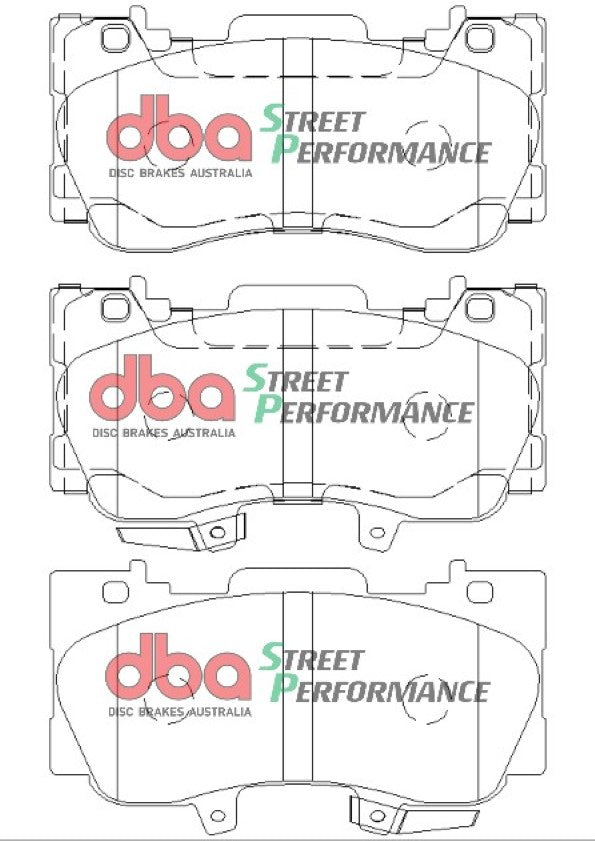 2017-2018 Ford Mustang & More | DBA SP Street Series Brake Pads [Front] | DB9011SP