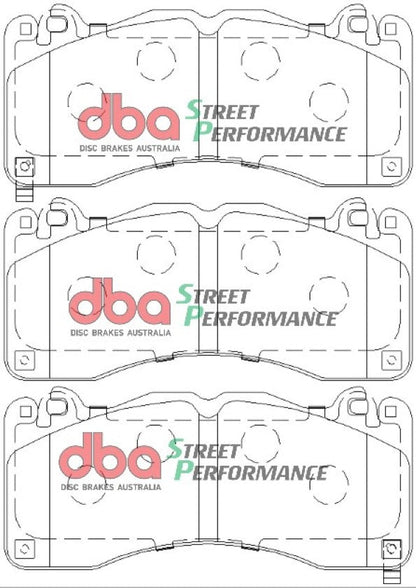 2017-2018 Ford Mustang & More | DBA SP Street Series Brake Pads [Front] | DB9021SP