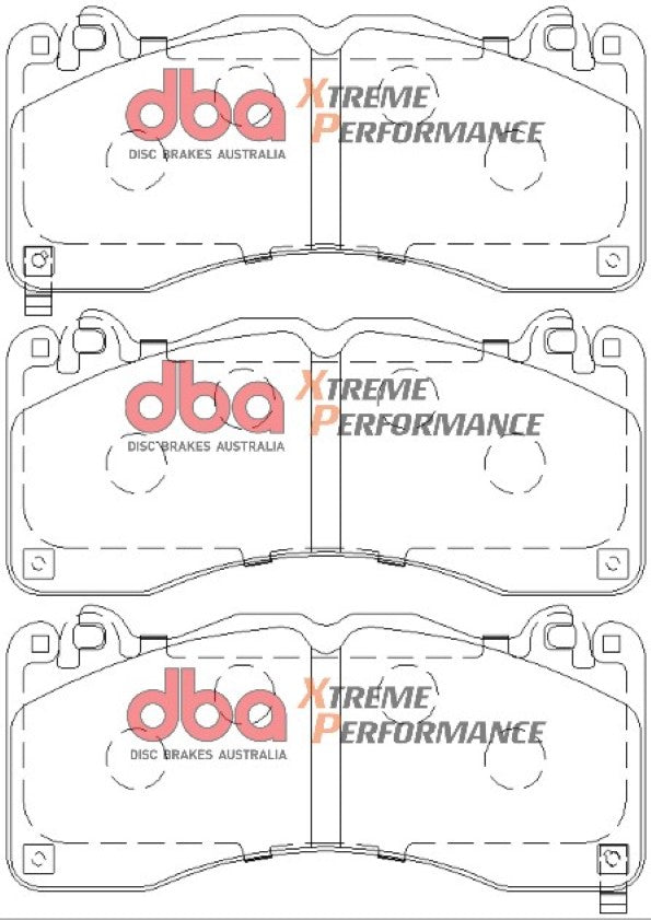 2017-2018 Ford Mustang & More | DBA XP Street Series Brake Pads [Front] | DB9021XP