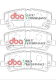 2017-2018 Ford Mustang & More | DBA SP Street Series Brake Pads [Rear] | DB9022SP