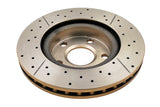 2009 Pontiac G8 | DBA Street Series Gold Cross-Drilled/Slotted Brake Rotor [Front] | DBA2026X