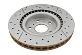 2008-2009 Pontiac G8 | DBA Street Series Gold Cross-Drilled/Slotted Brake Rotor [Front] | DBA2028X