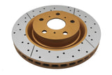 2008-2009 Pontiac G8 | DBA Street Series Gold Cross-Drilled/Slotted Brake Rotor [Front] | DBA2028X