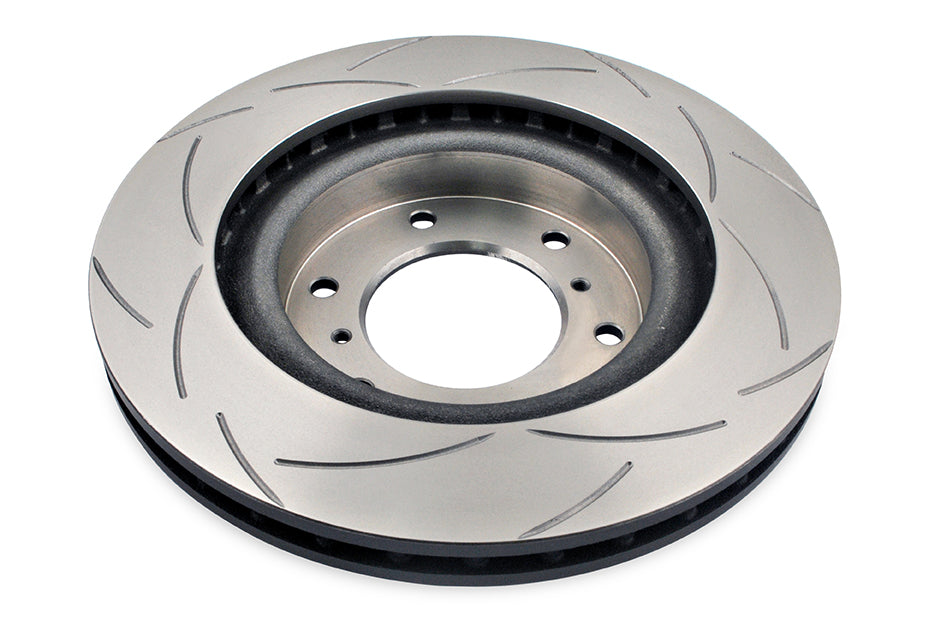 2006 Mitsubishi Montero Limited | DBA Street Series T2 Slot Brake Rotor [Front] | DBA2216S