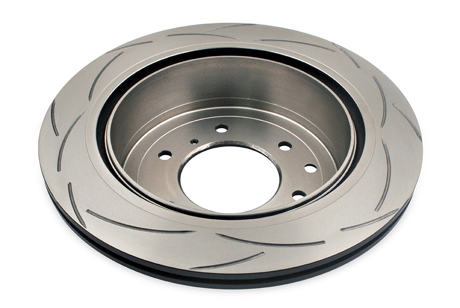 2006 Mitsubishi Montero Limited | DBA Street Series T2 Slot Brake Rotor [Rear] | DBA2219S