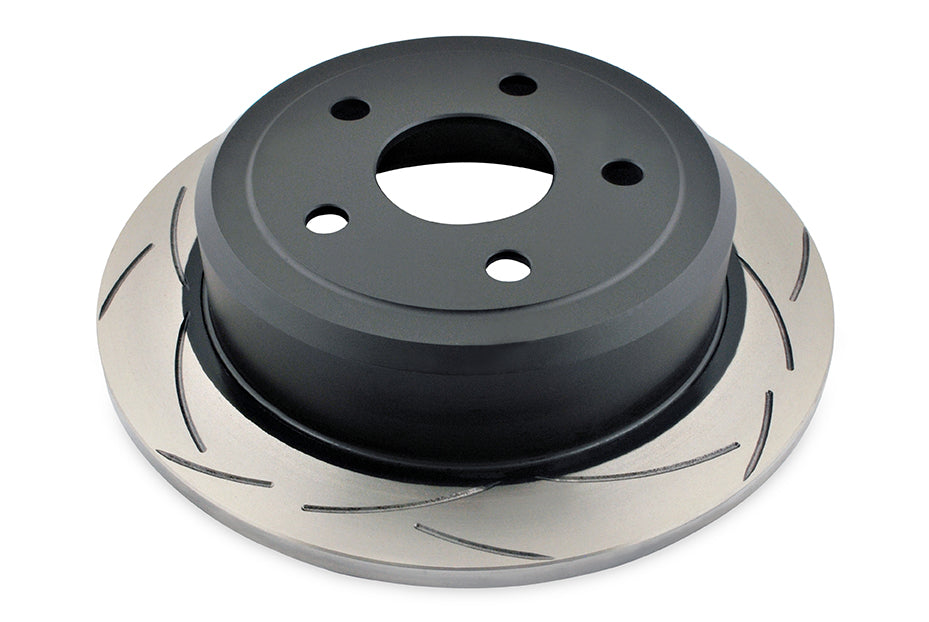 2007-2010 Jeep Wrangler & More | DBA Street Series T2 Slot Brake Rotor [Rear] | DBA2537S