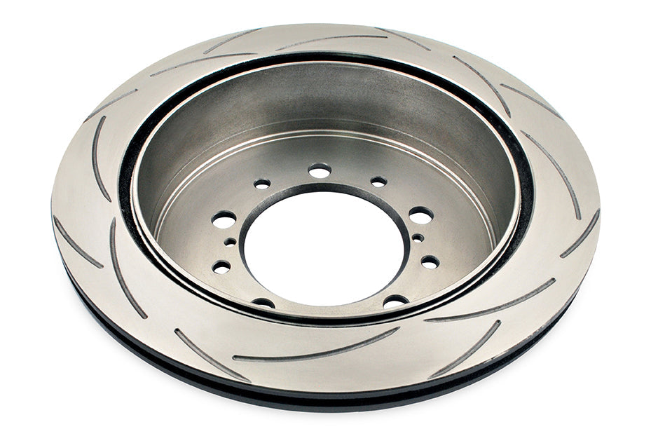 2013-2017 Toyota Land Cruiser & More | DBA Street Series T2 Slot Brake Rotor [Rear] | DBA2723S