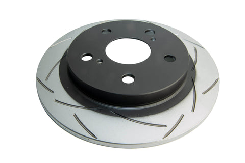 2010-2013 Toyota Prius & More | DBA Street Series T2 Slot Brake Rotor [Rear] | DBA2743S