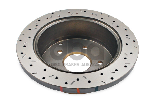 2004 Pontiac GTO | DBA 4000 Series XS Cross-Drilled/Slotted Brake Rotor [Rear] | DBA4041XS