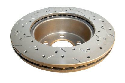 1997-1999 Jeep Wrangler & More | DBA 4000 Series XS Cross-Drilled/Slotted Brake Rotor [Front] | DBA4096XS