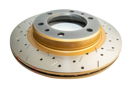 1983-1989 Toyota Land Cruiser | DBA 4000 Series XS Cross-Drilled/Slotted Brake Rotor [Front] | DBA4151XS
