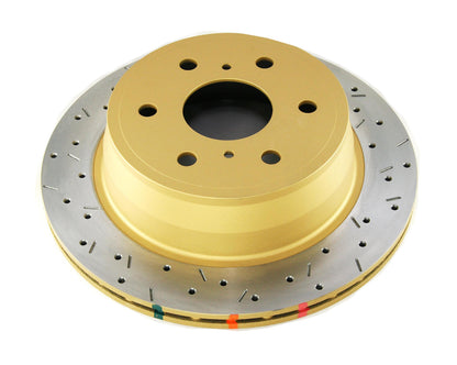 2007-2011 GMC Yukon & More | DBA 4000 Series XS Cross-Drilled/Slotted Brake Rotor [Rear] | DBA42011XS
